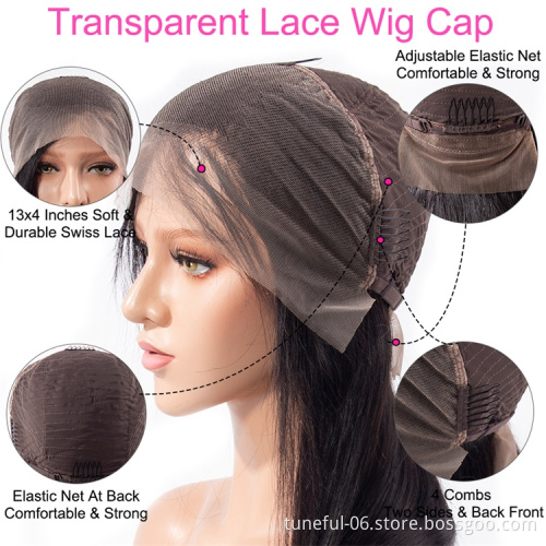 Wholesale Mink Brazilian Highlight Lace Front Wigs Cuticle Aligned Virgin Hair Vendor Swiss Lace Human Hair Wigs For Black Women